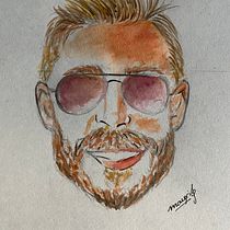 Mi Proyecto del curso: Cuaderno de retratos en acuarela. Watercolor Painting project by mauxigprofe - 04.16.2020