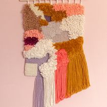 Meu projeto do curso: Introdução ao latch hooking e ao locker hooking. Un progetto di Fiber Art di Scheila Eggert - 15.04.2020