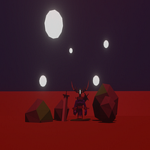 Mi Proyecto del curso: Modelado de personajes low poly para videojuegos  Ein Projekt aus dem Bereich Animation, 2-D-Animation, 3-D-Animation, Kino, Video und TV und Rigging von sandiegoromero - 15.04.2020