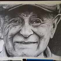 Mi Proyecto del curso: Retrato realista con lápiz de grafito. Desenho realista projeto de Jessica Artista Plastica - 16.04.2020