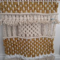 Mi proyecto final de "Introducción al macramé: creación de un tapiz decorativo" Ein Projekt aus dem Bereich Makramee von Laia Vila - 16.04.2020