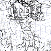Mi Proyecto del curso: Concept Art: introducción al diseño de escenarios. Animation, Concept Art, Digital Design, and Digital Painting project by pxl_canibal - 04.16.2020