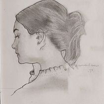My project in Realistic Portrait with Graphite Pencil course. Desenho artístico projeto de Paul B - 16.04.2020