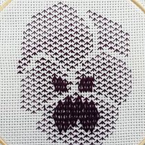 Mi Proyecto del curso: Introducción al bordado en blackwork. Un proyecto de Bordado de jesu.ibanez.p - 23.04.2020