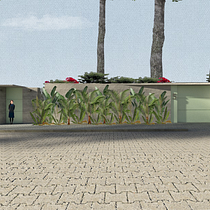 Mi Proyecto del curso: Representación gráfica de proyectos arquitectónicos. Un projet de Architecture, Design graphique, Architecture d'intérieur, Design d'intérieur, Pa, sagisme, Collage, Architecture numérique et Illustration architecturale de Cristian Velazco - 28.02.2021