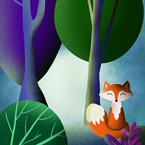 My project in Digital Illustration with Procreate course. Children's Illustration, and Digital Illustration project by Lenky Novak - 04.17.2020