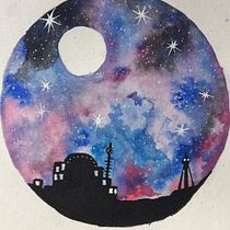 My project in Modern Watercolor Techniques course. Un progetto di Pittura ad acquerello di kw973048 - 17.04.2020