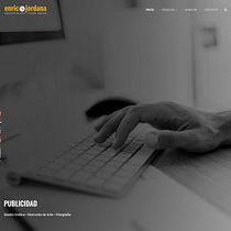 enricjordana.com: Creación de una web profesional con WordPress. Projekt z dziedziny  Manager art, st, czn, Projektowanie graficzne, Fotografia,  Reklama i Retuszowanie fotografii użytkownika Enric Jordana - 17.04.2020