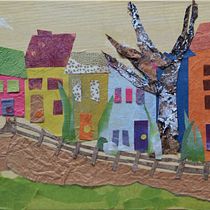 My project in Story Illustration with Paper course. Collage project by Teresa Rozkiewicz - 04.18.2020