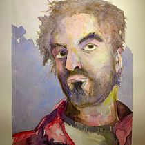 Mi Proyecto del curso: Retrato artístico en acuarela: Autoretrato. Realistic Drawing project by Claudio Escobar - 04.18.2020
