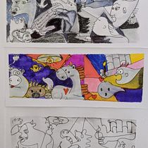 My project in Illustration Techniques to Unlock your Creativity course. Traditional illustration project by cato - 04.18.2020
