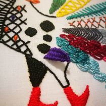 Mi Proyecto del curso: Técnicas de bordado: ilustrando con hilo y aguja. Arts, Crafts, Fine Arts, Embroider, and DIY project by Verónica López - 04.18.2020