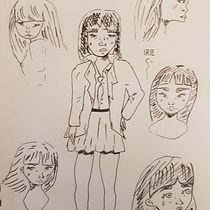 Mi Proyecto del curso: Creación de personajes manga. Comic project by silvia.viciana - 04.18.2020