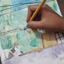 Mi Proyecto del curso: Dibujo para principiantes nivel -1. Drawing project by Anixia Caribay - 04.18.2020