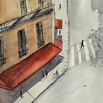 My project in Architectural Sketching with Watercolor and Ink course. Architectural Illustration project by natesh.l - 04.18.2020
