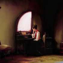 Mi Proyecto del curso: Concept Art: introducción al diseño de escenarios. Un projet de Dessin artistique, Dessin numérique, Illustration numérique , et Peinture numérique de Nuria Espin - 14.07.2020
