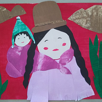 La Tierra de las Papas. Collage project by Victoria Moreno - 04.18.2020