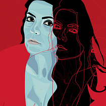 Mi Proyecto del curso: Retrato vectorial con texturas manuales. Desenho artístico, Desenho de retrato, Desenho digital, Ilustração tradicional, Ilustração digital e Ilustração vetorial projeto de Lygia Vico - 19.04.2020