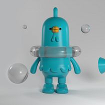 My project in Design of Characters in Cinema 4D: from the Sketch to 3D Printing course. Een project van 3D-karakterontwerp van juguel - 19.04.2020