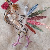 Mi Proyecto del curso: Técnicas de bordado: ilustrando con hilo y aguja. Embroider project by pilar_bravo_morena - 04.19.2020