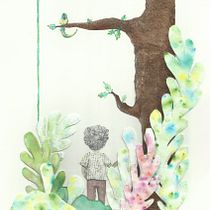 –––Mi Proyecto del curso: Introducción a la ilustración infantil: "PEDRO Y EL LOBO". Collage, Traditional illustration, Children's Illustration, and Watercolor Painting project by Yaiza Caravaca Sanz - 04.23.2020