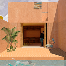 Mi Proyecto del curso: Representación gráfica de proyectos arquitectónicos. Un projet de Animation 2D, Architecture, Architecture numérique, Architecture d'intérieur et Illustration architecturale de Salvador Padilla Anguiano - 20.04.2020