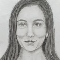 Mi Proyecto del curso: Retrato realista con lápiz de grafito. Pencil Drawing, Portrait Drawing, and Realistic Drawing project by Maricarmen Ruiz - 04.20.2020