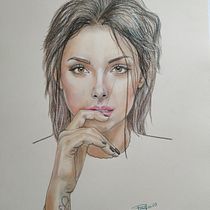 Ilustración  con pastel y lápices de colores. Un progetto di Illustrazione tradizionale di Paco Ruiz - 20.04.2020
