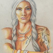 My project in Illustration with Pastel and Coloured Pencils course. Un progetto di  di Claudine Dufour - 20.04.2020