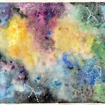 Mi galaxia en cuarentena!! . Un progetto di Disegno artistico di Yuli Ishihara - 20.04.2020