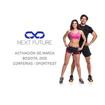 Activación de Marca Next Furure - Sportfest Bogotá 2010. Un proyecto de Creatividad de Alexis Muñoz Claros - 02.05.2020