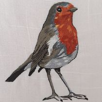 Mi Proyecto del curso: Pintar con hilo: técnicas de ilustración textil. Bordado projeto de Eli Arizpe - 20.04.2020