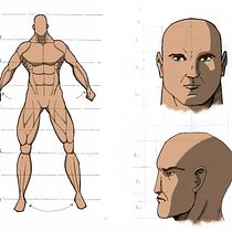Proporción Superheróica: cuerpo y cabeza. Comic projeto de Norberto Hernández - 21.04.2020