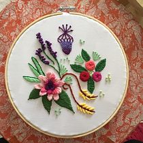 Mi Proyecto del curso: Técnicas avanzadas de bordado: puntadas y composiciones con volumen. Un projet de Broderie de Carolina Rey Mejías - 21.04.2020