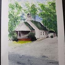 My project in Architectural Sketching with Watercolor and Ink course. Architectural Illustration, and Watercolor Painting project by thumpgun1 - 04.21.2020