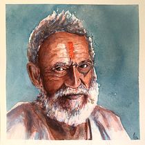 Mi Proyecto del curso: Retrato artístico en acuarela. Watercolor Painting project by Alvaro Guitián - 04.21.2020