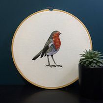 Mi Proyecto del curso: Pintar con hilo: técnicas de ilustración textil. Bordado projeto de nathyblue89 - 21.04.2020