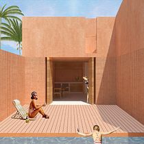 My project in Architectural Visualization Using Digital Collage course. Un projet de Modélisation 3D de Thaís Paiva Machado - 28.04.2020