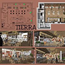 Mi Proyecto del curso: BAR RESTAURANTE "TIERRA". Projekt z dziedziny Dekoracja wnętrz użytkownika arantza_aguinaco - 24.05.2020