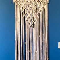 Mi Proyecto del curso: Macramé: nudos básicos y complejos . Een project van Craft van Blanca Elena López Díaz - 19.05.2020