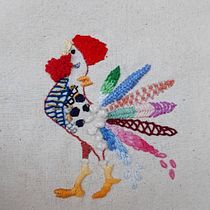 Gallito en crea. Un projet de Broderie, Créativité , et DIY de Paz Guzmán - 09.06.2020