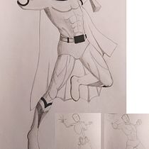 Mi Proyecto del curso: Ilustración para cómics: anatomía de un superhéroe. Design de informação projeto de galvanicarlosh - 22.04.2020