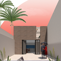 Proyecto del curso.. Un projet de Architecture, Architecture d'intérieur, Illustration architecturale, Modélisation 3D , et Retouche photographique de Orlando Rivera - 22.04.2020