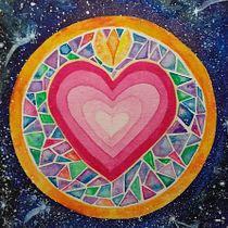 Mi Proyecto del curso: Técnicas modernas de acuarela "L'amour" Mi manera de ver el mundo.. Un progetto di Belle arti di mariarosabupo - 22.04.2020