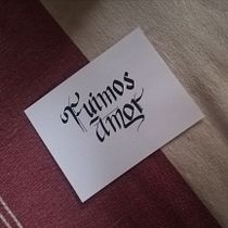Mi Proyecto del curso: Introducción a la caligrafía itálica Ein Projekt aus dem Bereich Bildende Künste, Kalligrafie und Design von Mayle Sánchez - 22.04.2020