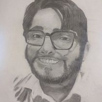 Mi Proyecto del curso: Retrato realista con lápiz de grafito. 3D, e Desenho a lápis projeto de Karen Armendáriz - 24.04.2020