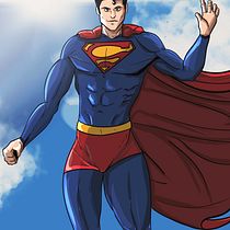 Mi Proyecto del curso: Ilustración para cómics: anatomía de un superhéroe. Desenho, e Desenho digital projeto de Ignacio Rivera G - 11.04.2020