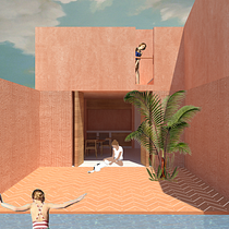 My project in Architectural Visualization Using Digital Collage course. Un projet de Illustration architecturale de shsam - 22.04.2020