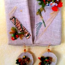 My project in Embroidery and Accessories Customization Course . Embroider, Accessor, Design, Jewelr, Design, and Fashion Design project by Sara Anayanci Andino Martinez - 04.26.2020