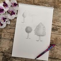 Mi Proyecto del curso: Dibujo para principiantes nivel -1. Sketching project by Noelia Flores Balufo - 04.22.2020